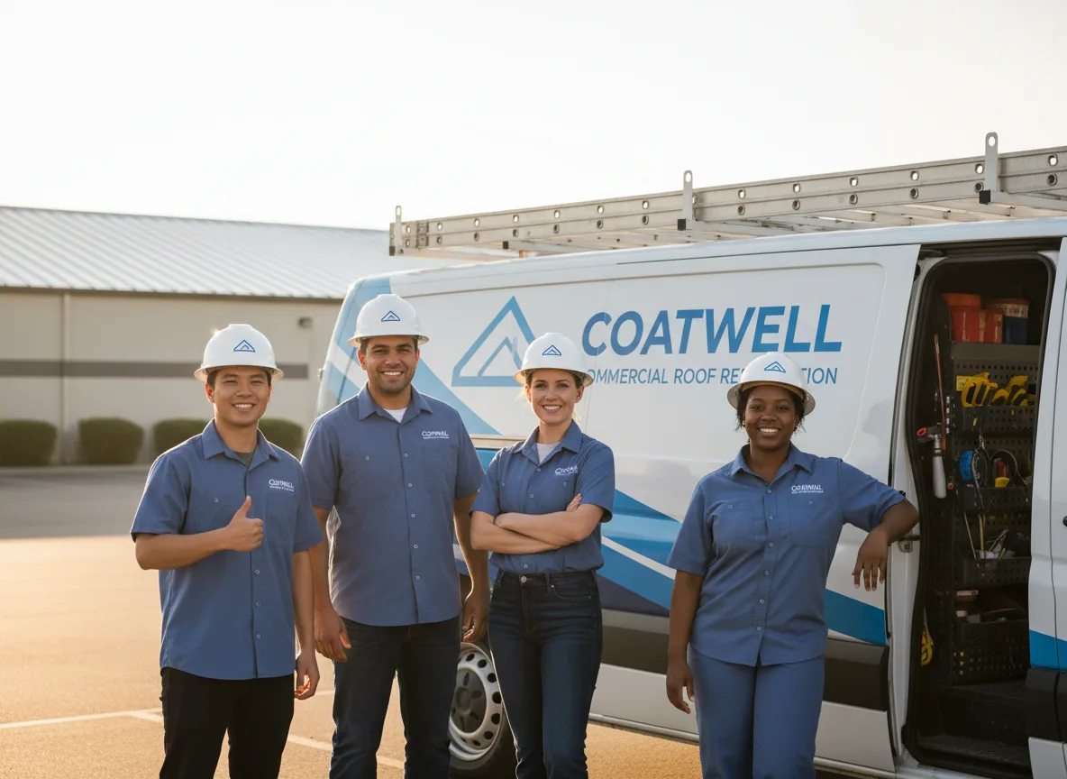 Commercial roof coating company in Cross Plains, TX